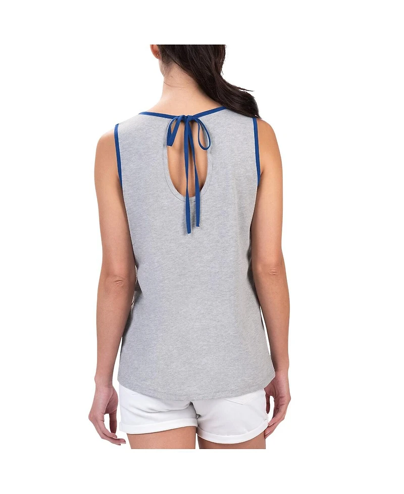 G-iii 4Her by Carl Banks Women's Heather Gray Chase Elliott Fastest Lap Fashion Tank