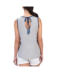 G-iii 4Her by Carl Banks Women's Heather Gray Chase Elliott Fastest Lap Fashion Tank