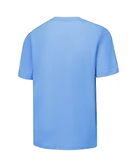 Outerstuff Big Boys and Girls Light Blue Tennessee Titans Oilers Throwback Stitched Up Retro Logo T-Shirt