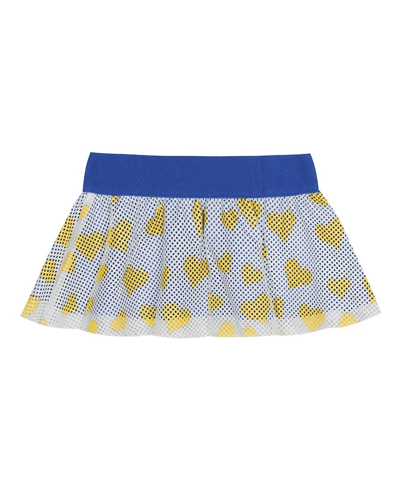 Outerstuff Baby Boys and Girls Los Angeles Rams Love My Team Bodysuit Skirt Set