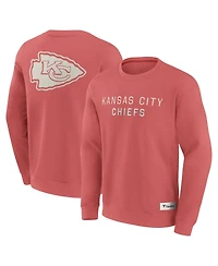Fanatics Men's Red Kansas City Chiefs Elements Future Ground Lettering Pullover Sweatshirt