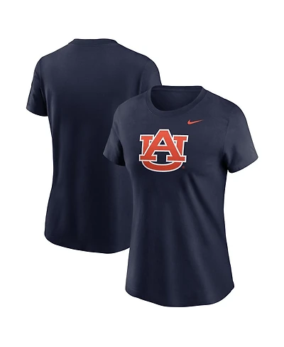 Nike Women's Navy Auburn Tigers Primary Logo T-Shirt