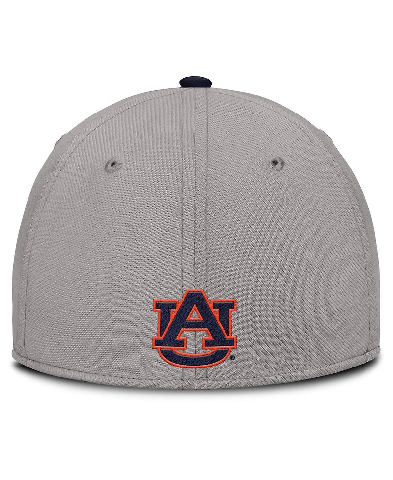 Nike Men's Gray Auburn Tigers Athletic Prep Rise Flex Hat