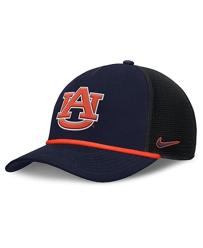 Nike Men's Navy Auburn Tigers Rise Primetime Trucker Adjustable Hat