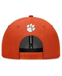 Nike Men's Orange Clemson Tigers Slanted Primetime Rise Performance Adjustable Hat