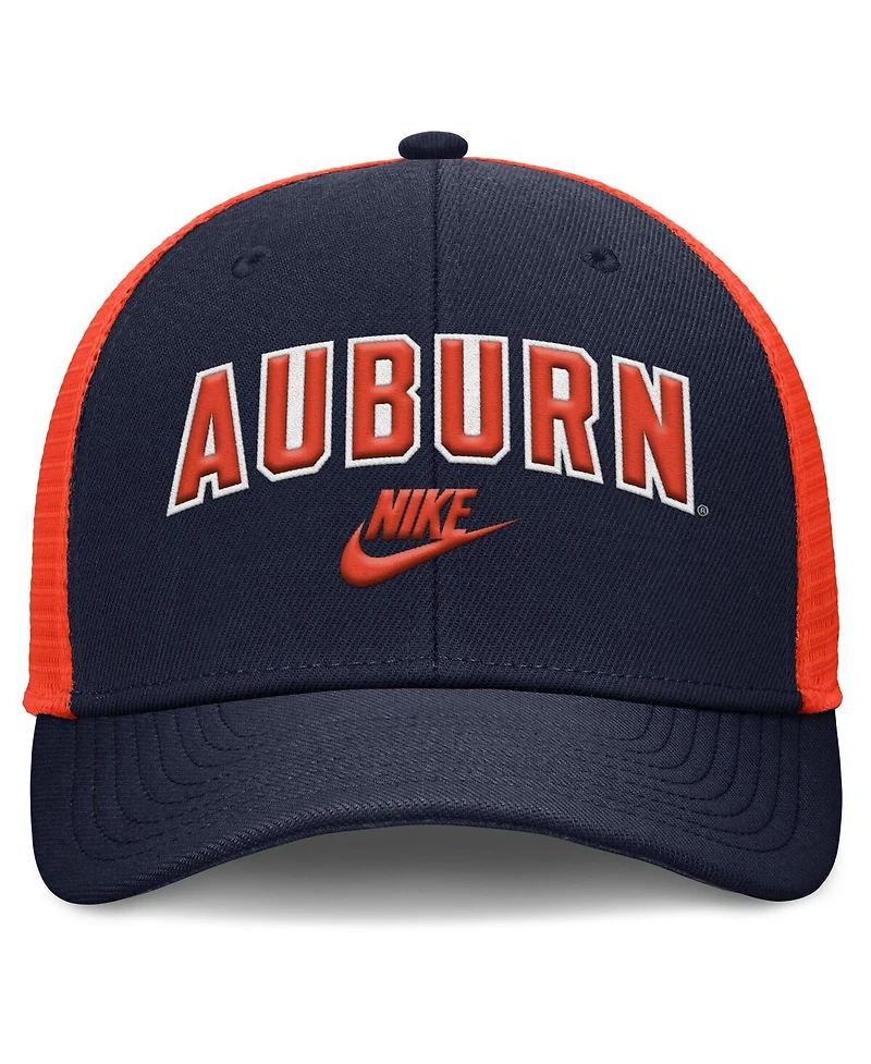 Nike Men's Navy/Orange Auburn Tigers 2025 Sideline Campus Pro Local Snapback Hat