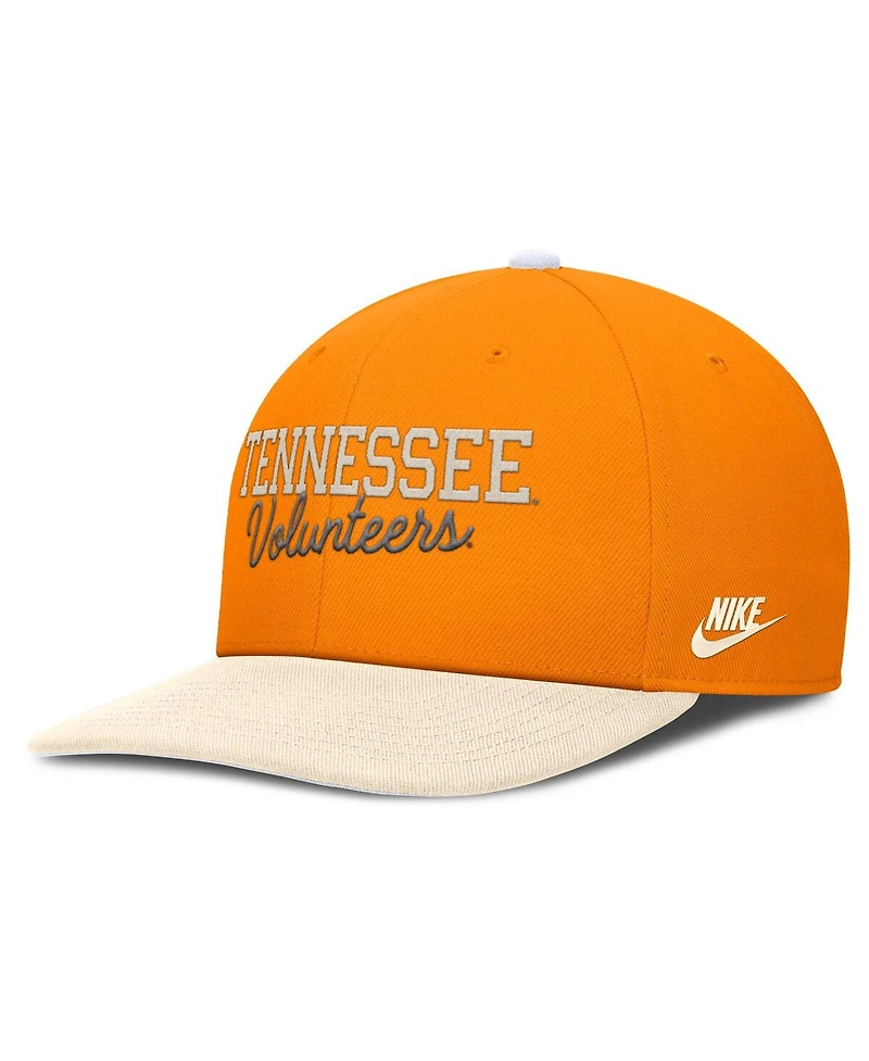 Nike Men's Tennessee Orange/Cream Tennessee Volunteers Pro Legacy Script Snapback Hat