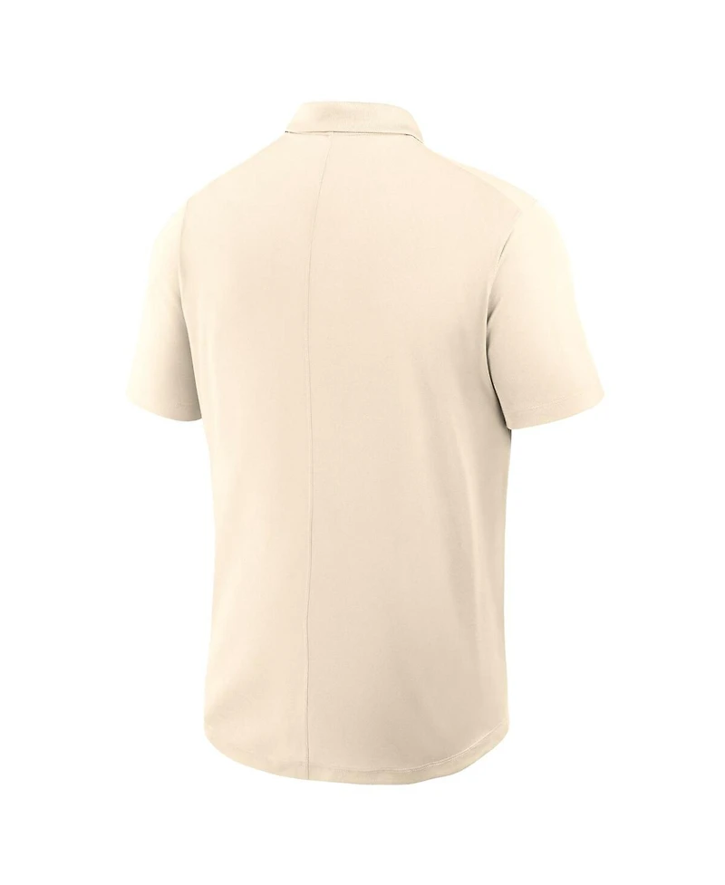 Nike Men's Tan Auburn Tigers Primary Logo Victory Polo Shirt