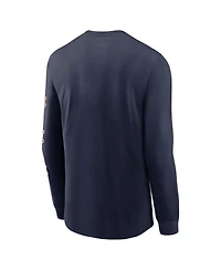 Nike Men's Navy Auburn Tigers Classic Location Long Sleeve T-Shirt