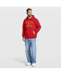 Fanatics Men's Red Kansas City Chiefs Fumblerooski Legacy Pullover Hoodie