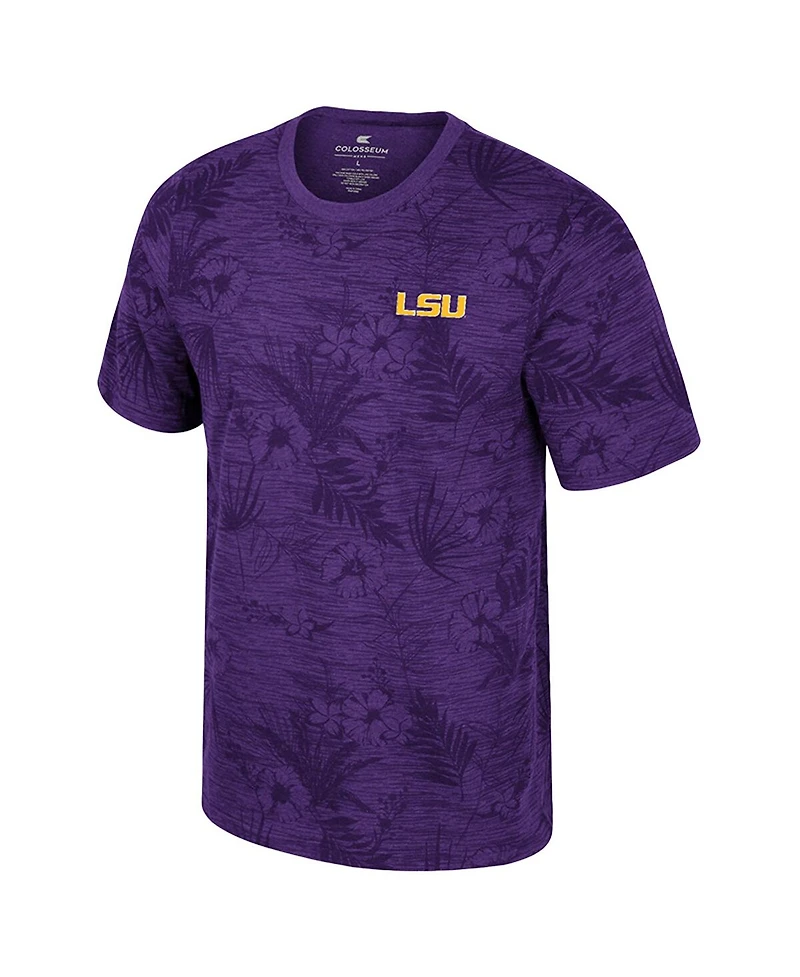 Colosseum Big Boys and Girls Purple Lsu Tigers Fern T-Shirt