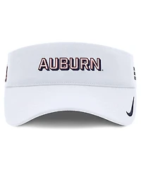 Nike Men's White Auburn Tigers 2025 On-Field Gameday Dri-fit Ace Adjustable Visor Hat