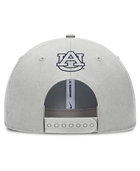 Nike Men's Gray Auburn Tigers 2025 On-Field Primetime Rise Dri-fit Adjustable Hat