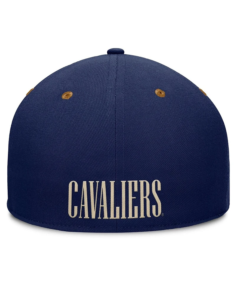 Fanatics Men's Navy/Brown Virginia Cavaliers NoBo Fitted Hat
