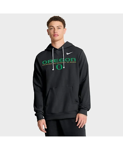 Nike Men's Oregon Ducks 2025 Sideline Standard Issue Dri-fit Hoodie