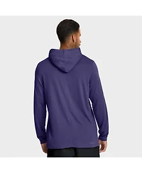 Nike Men's Purple Clemson Tigers 2025 Sideline Performance Long Sleeve Hoodie T-Shirt