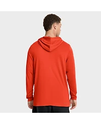 Nike Men's Orange Auburn Tigers 2025 Sideline Dri-fit Long Sleeve Hoodie T-Shirt