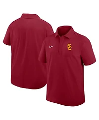 Nike Men's Cardinal Usc Trojans 2025 Coaches Sideline Polo Shirt