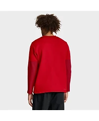 Nike Men's Scarlet Ohio State Buckeyes 2025 Sideline Coach Performance Long Sleeve T-Shirt