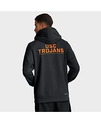 Nike Men's Black Usc Trojans 2025 Sideline Standard Issue Dri-fit Full-Zip Hoodie