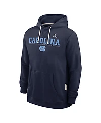 Jordan Men's Navy North Carolina Tar Heels 2025 Sideline Standard Issue Dri-fit Hoodie