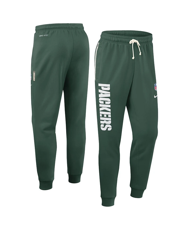 Nike Men's Green Bay Packers Sideline Standard Issue Ground Game Dri-fit Taper Pants