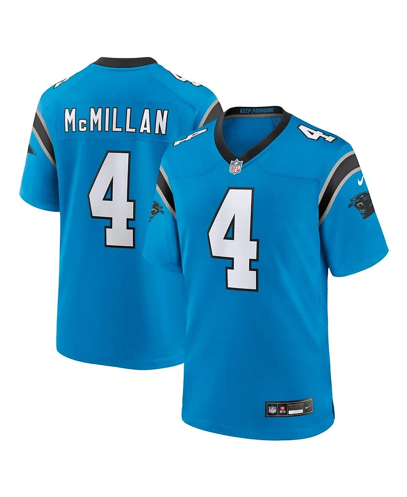 Nike Men's Tetairoa McMillan Blue Carolina Panthers Alternate Game Jersey