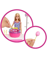 Barbie Mysteries Beach Detectives Malibu Doll Cotton Candy Game Playset and Accessories