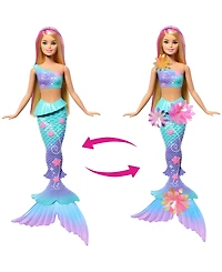Barbie Flower Magic Mermaid Toy Doll