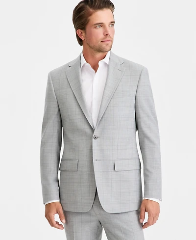 Calvin Klein Men's Slim-Fit Wool-Blend Suit Separates Jacket