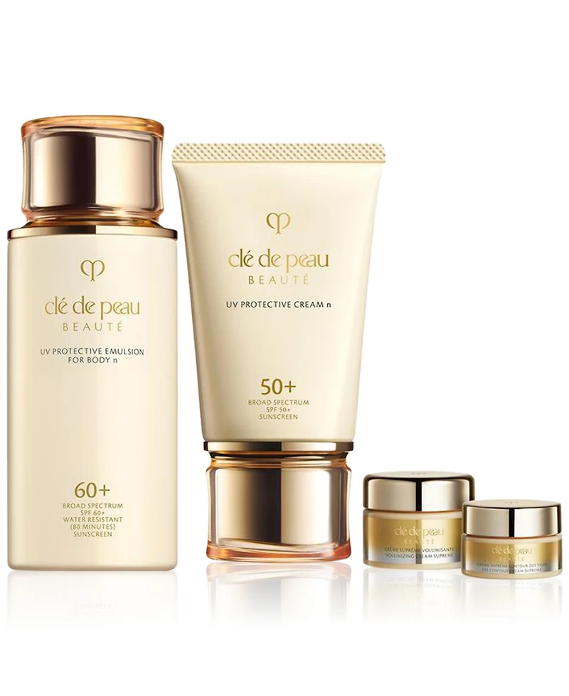 Cle de Peau Beaute 4-Pc. Uv Care Essentials Skin Care Set