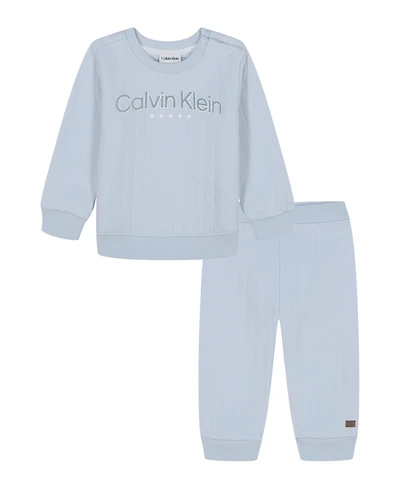 Calvin Klein Baby Boys 2-Piece T-Shirt and Joggers Set