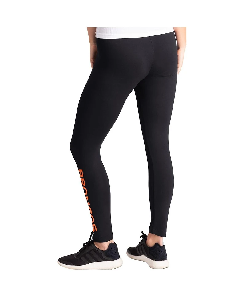 G-iii 4Her by Carl Banks Women's Black Denver Broncos Pregame Leggings