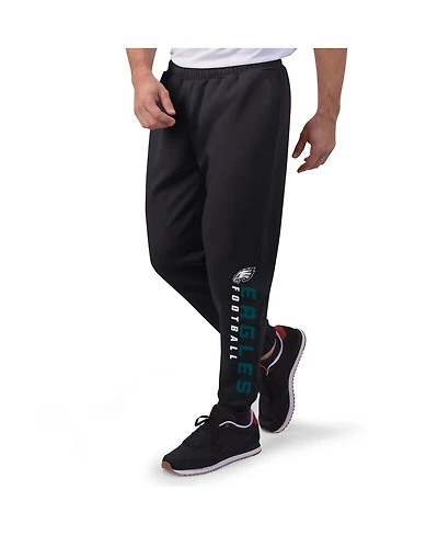 Msx by Michael Strahan Men's Black Philadelphia Eagles Jogger Pants