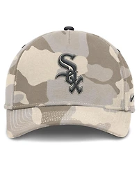 Nike Men's Natural Chicago White Sox Camo Pack Rise Adjustable Hat
