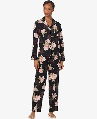 Lauren Ralph Women's Long Sleeve Pajama Set