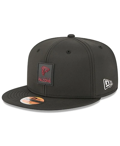 New Era Men's Black Atlanta Falcons 2025 Sideline 59FIFTY Fitted Hat
