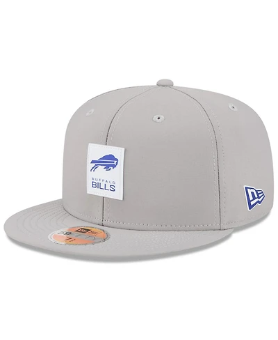 New Era Men's Gray Buffalo Bills 2025 Sideline 59FIFTY Fitted Hat
