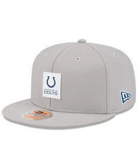 New Era Men's Gray Indianapolis Colts 2025 Sideline 59FIFTY Fitted Hat
