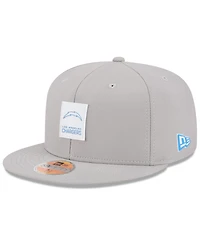 New Era Men's Gray Los Angeles Chargers 2025 Sideline 59FIFTY Fitted Hat