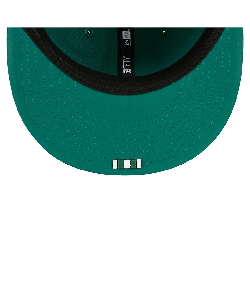 New Era Men's Green York Jets 2025 Sideline 59FIFTY Fitted Hat