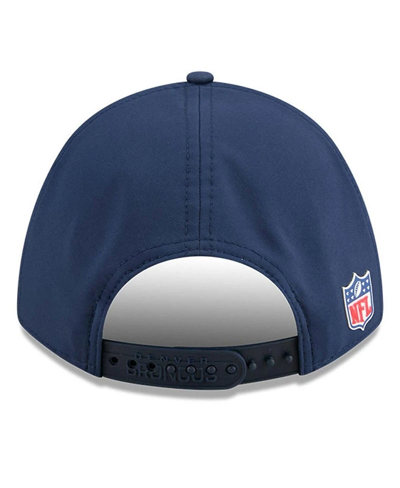 New Era Big Boys and Girls Navy Denver Broncos 2025 Sideline 9FORTY Adjustable Hat