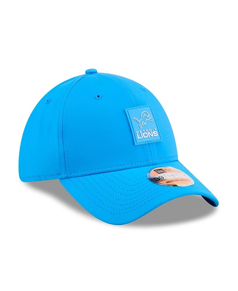 New Era Men's Blue Detroit Lions 2025 Sideline 39THIRTY Flex Hat