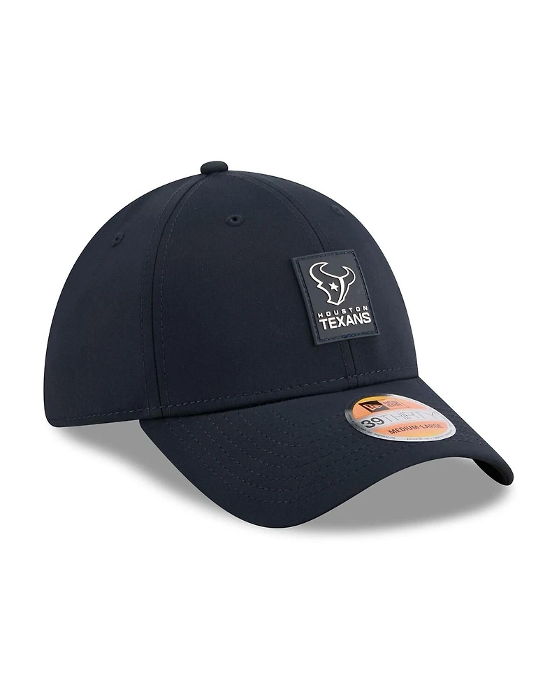 New Era Men's Navy Houston Texans 2025 Sideline 39THIRTY Flex Hat