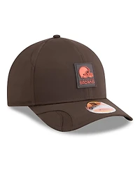 New Era Men's Brown Cleveland Browns 2025 Sideline M-crown 9FORTY Adjustable Hat