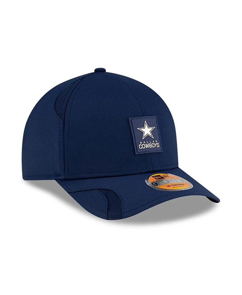 New Era Men's Navy Dallas Cowboys 2025 Sideline M-crown 9FORTY Adjustable Hat