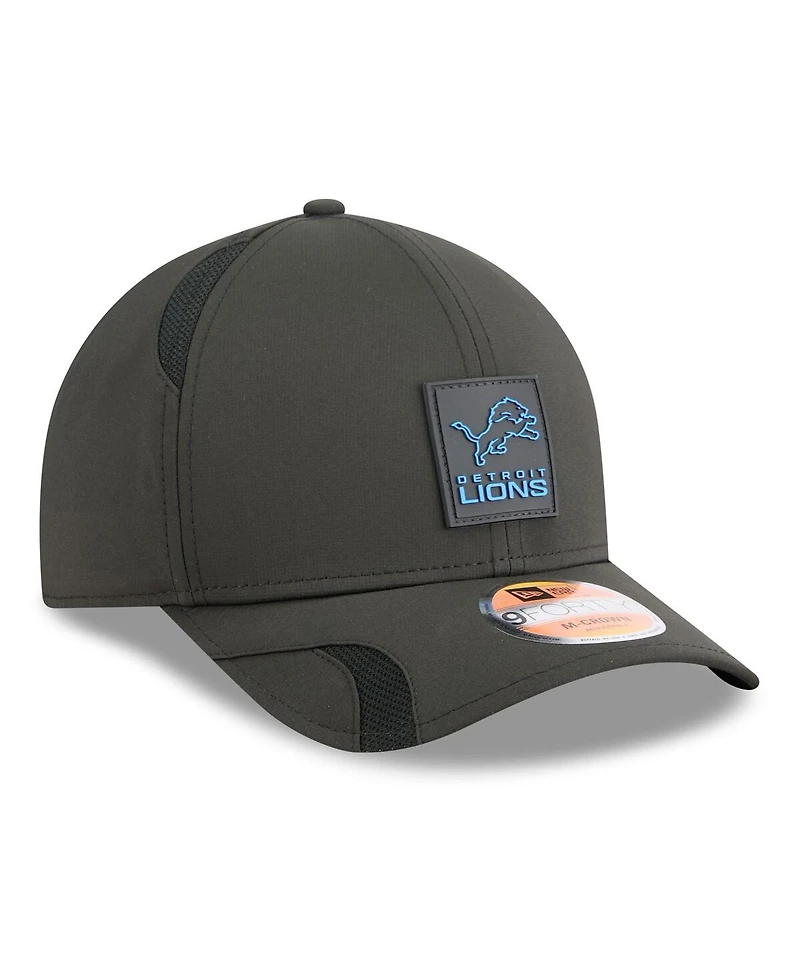 New Era Men's Detroit Lions 2025 Sideline M-crown 9FORTY Adjustable Hat