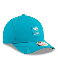 New Era Men's Teal Jacksonville Jaguars 2025 Sideline M-crown 9FORTY Adjustable Hat