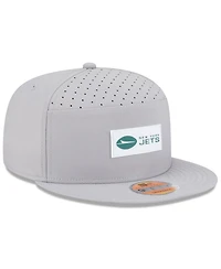 New Era Men's New York Jets 2025 Sideline Split Panel 9FIFTY Snapback Hat