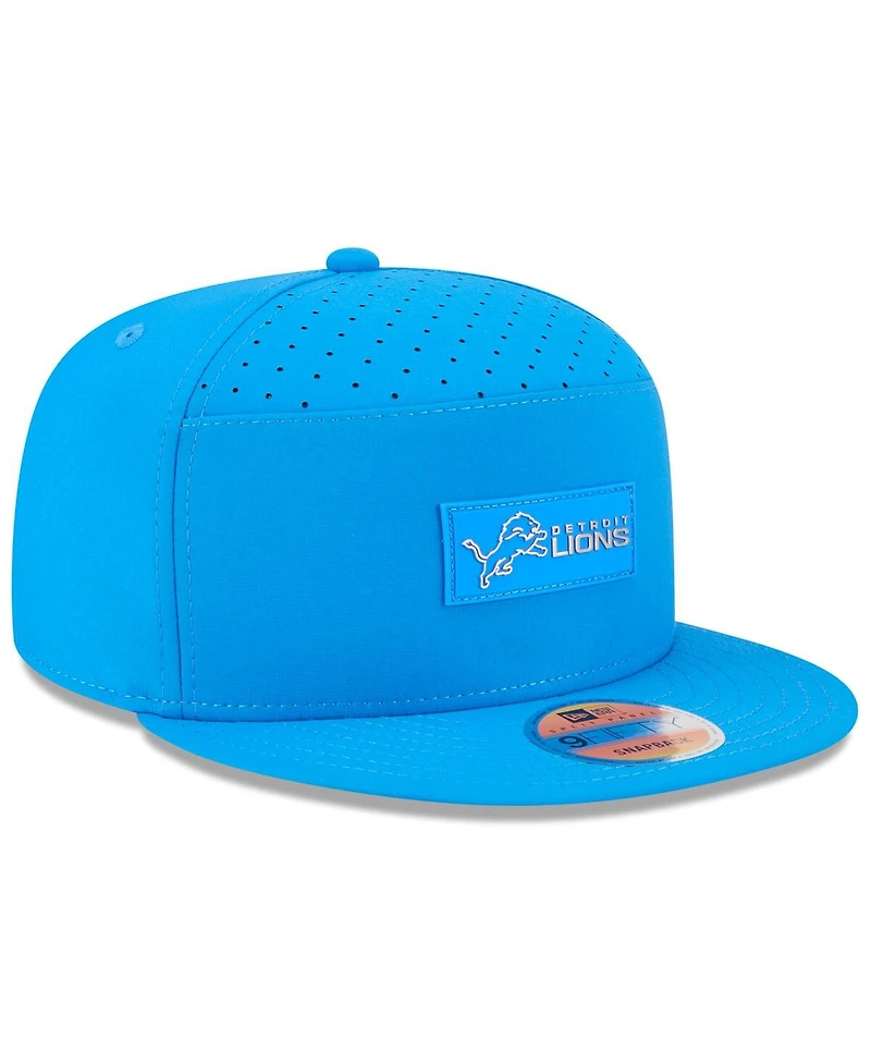 New Era Men's Detroit Lions 2025 Sideline Split Panel 9FIFTY Snapback Hat